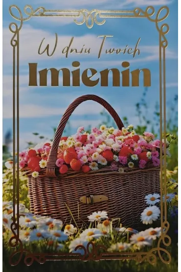 Yeku Karnet imieniny kobiece 2K-192
