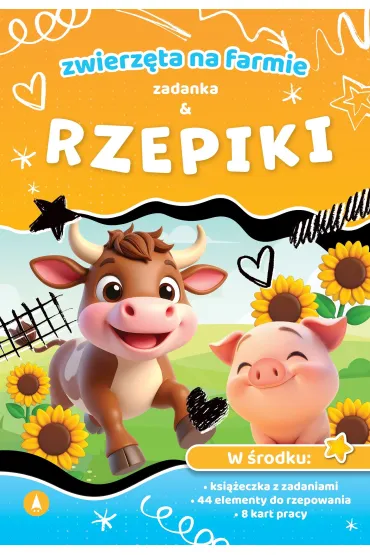 Zwierz�ta na farmie. Zadanka & rzepiki - Wioleta �y�owska