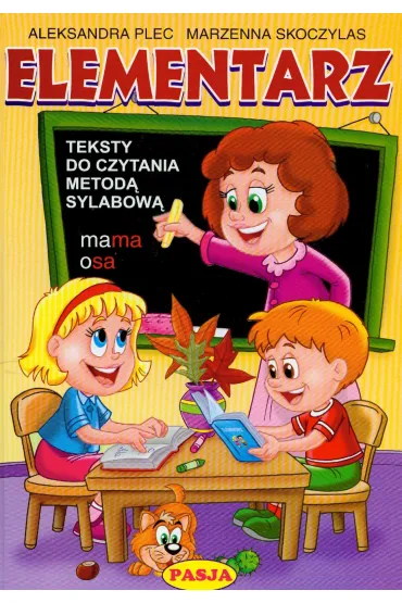 Elementarz. Teksty do czytania metod� sylabow� - Aleksandra Plec, Marzenna Skoczylas