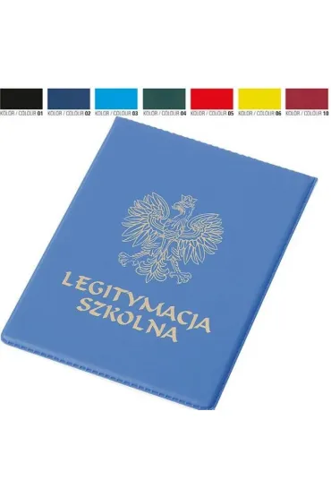Panta Plast Ok�adka na legitymacj� szkoln� PVC mix