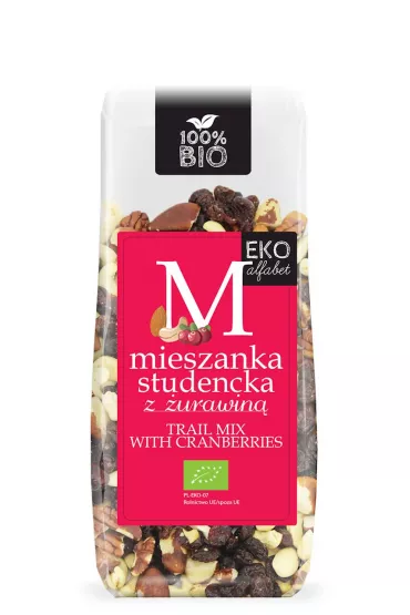 Eko Alfabet Mieszanka studencka z urawin 150 g Bio