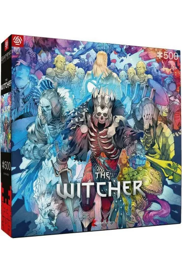 Puzzle 500 el. Gaming Puzzle: The Witcher Monster Faction Good Loot
