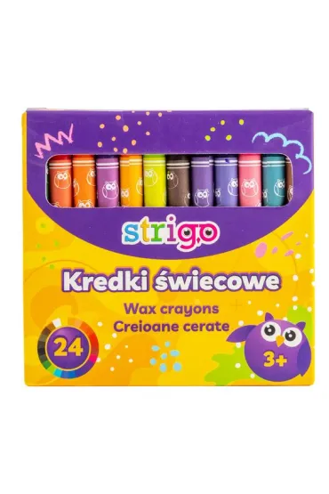 Pilot Kredki �wiecowe 24 szt.