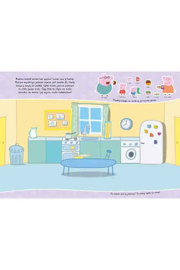 Peppa Pig. Przyklejam Odklejam. Oto nasz dom