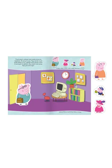 Peppa Pig. Przyklejam Odklejam. Oto nasz dom