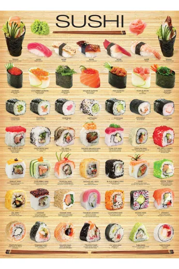 Puzzle 1000 el. Sushi Eurographics