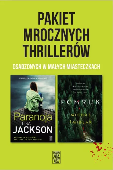 Pakiet: Paranoja, Pomruk - Micha� �mielak, Lisa Jackson