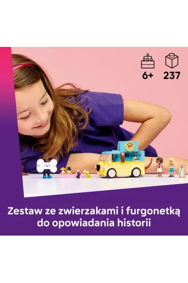 LEGO Friends Furgonetka z akcesoriami dla zwierz�t 42678