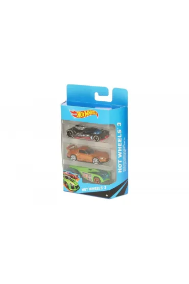 Hot Wheels. Samochodziki 3 sztuki Mattel