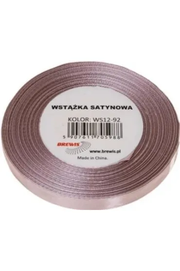 Brewis Wst��ka satynowa pudrowy r� 12mm x 32m