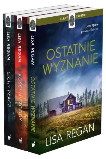 Pakiet Josie Quinn. Tomy 4-6: Ostatnie wyznanie, Ko�ci niezgody, Cichy p�acz - Lisa Regan