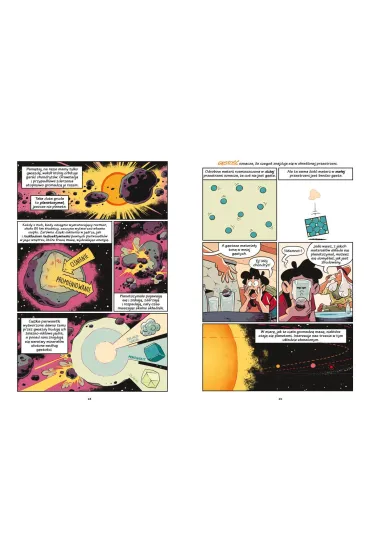 Ska�y i minera�y - od jaski� do kosmosu. Naukomiks - Andy  Hirsch