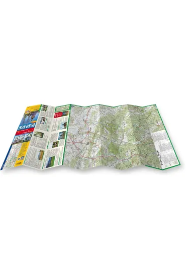 Beskid Niski laminowana mapa turystyczna 1:70 000