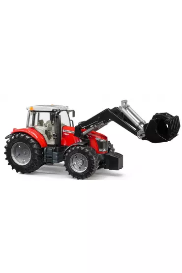 Traktor Massey Ferguson 7600 z �adowarka czo�ow� Bruder