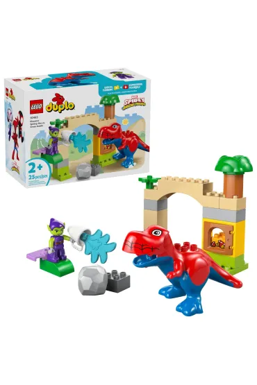 LEGO DUPLO Dinozaur Spidey-Rex i Zielony Goblin 10463
