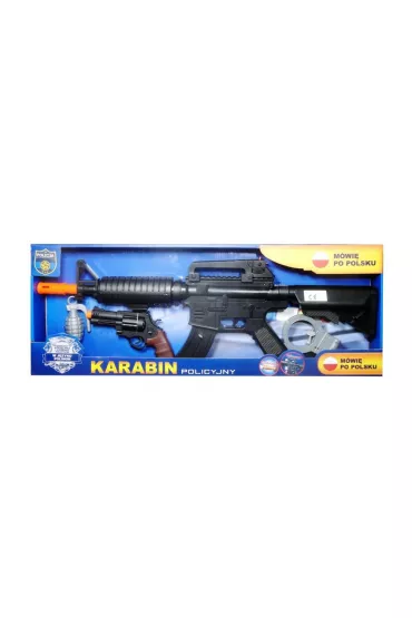 Karabin policyjny z polskim modu�em g�osowym Swede