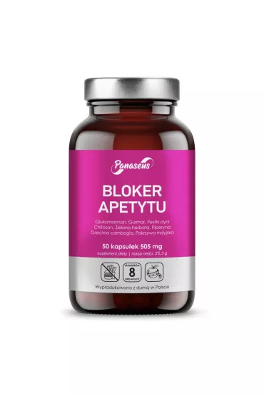 Panaseus Bloker apetytu - suplement diety 50 kaps.
