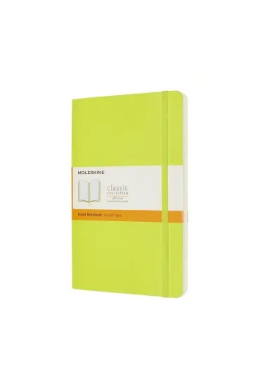 Moleskine Notes Classic L 13x21 linia 192str BR lemon green