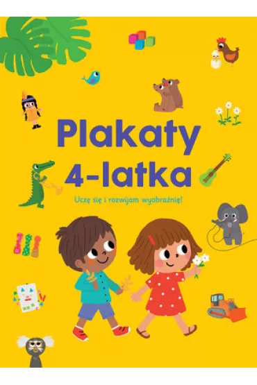 Plakaty 4-latka Ucz� si� i rozwijam wyobra�ni�! - Isabelle Jacqu�