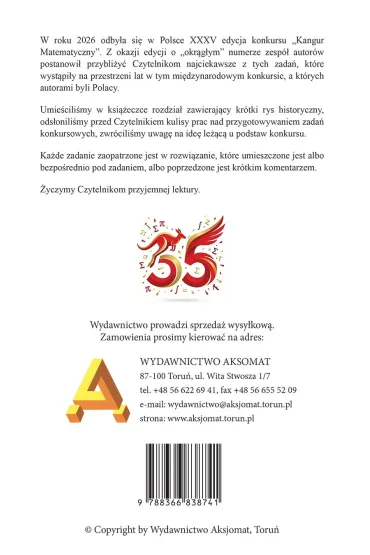 Kangurowe or�y Polski wk�ad w konkurs Kangur Matematyczny