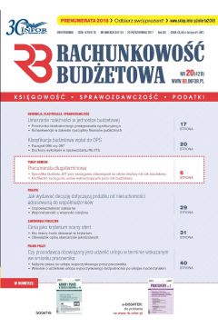 ePrasa Rachunkowo Budetowa 20/2017