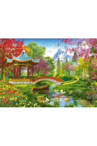 Puzzle 1000 el. PQ Japo�ski ogr�d Schmidt