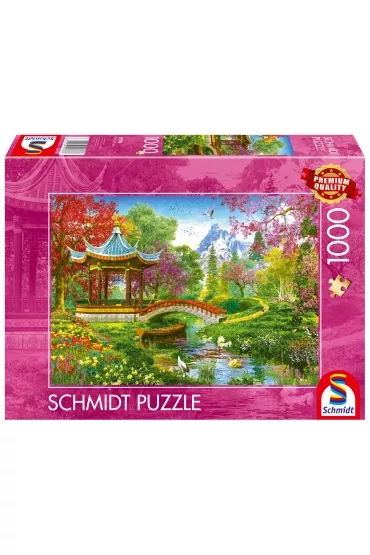 Puzzle 1000 el. PQ Japo�ski ogr�d Schmidt