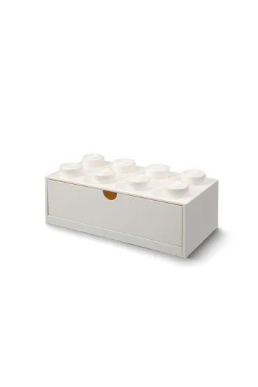 Szufladka na biurko klocek LEGO Brick 8 Bia�a