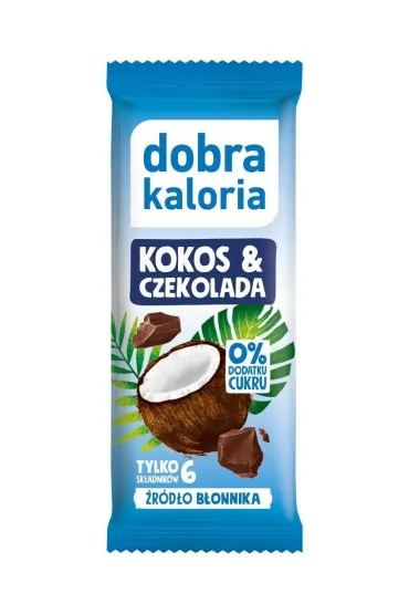 Dobra Kaloria Baton kokos i czekolada 33 g