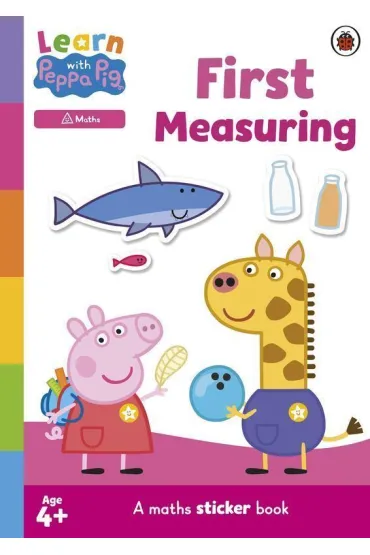 Learn with Peppa: First Measuring sticker activity book