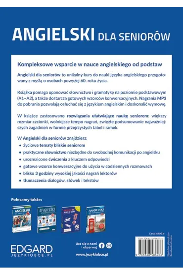 Angielski dla senior�w - Joanna Szyke, Katarzyna Zimnoch
