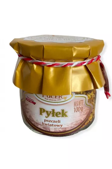 Pasieka Pucer Py�ek kwiatowy (pszczeli) 100 g Bio
