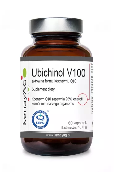 Kenay Ubichinol Koenzym Q10 100 Mg Suplement diety 60 kaps.