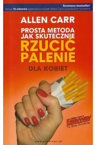 eBook Prosta metoda jak skutecznie rzuci� palenie dla kobiet pdf mobi epub - Allen Carr