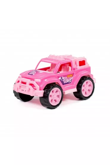 Auto Jeep legionista r�owy WADER POLESIE 87584 WAD