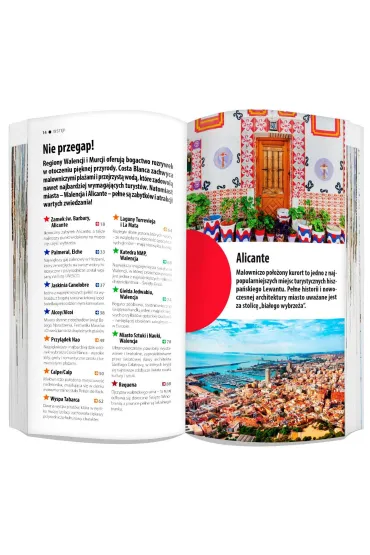 Alicante Walencja Costa Blanca i Murcja light przewodnik + mapa - Tomasz Duda