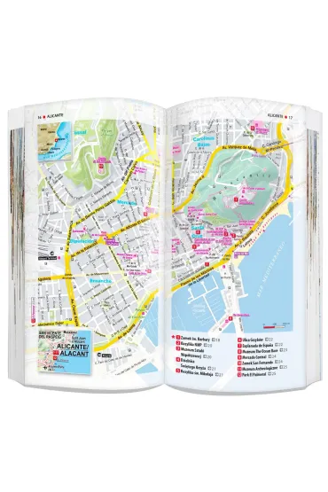 Alicante Walencja Costa Blanca i Murcja light przewodnik + mapa - Tomasz Duda