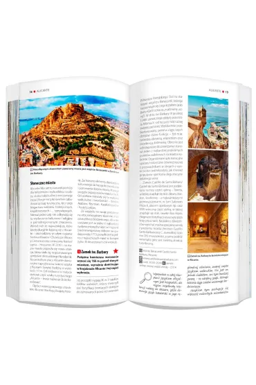 Alicante Walencja Costa Blanca i Murcja light przewodnik + mapa - Tomasz Duda