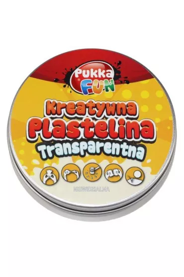 Pukka Pad Kreatywna plastelina - Transparentna