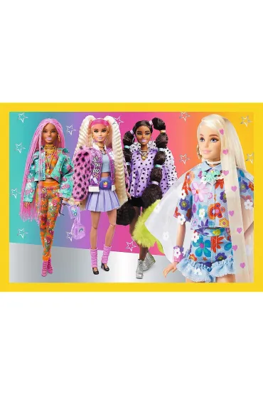 Puzzle 4w1 - Weso�y �wiat Barbie (35+48+54+70 el.) Trefl