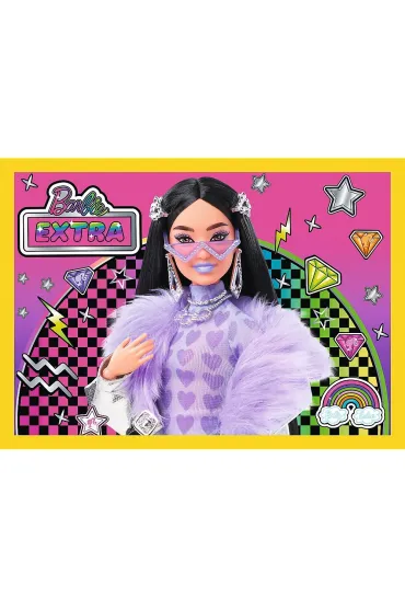 Puzzle 4w1 - Weso�y �wiat Barbie (35+48+54+70 el.) Trefl