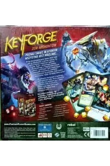 KeyForge. Zew Archont�w. Pakiet startowy Rebel