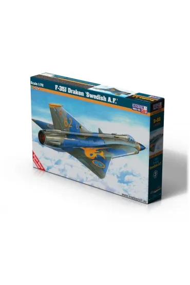 Model do sklejania - Samolot F-35J Draken Swedish A.F 1:72 Mastercraft
