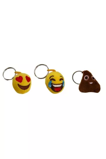 Daffi Brelok z bu�k� 5cm z d�wi�kiem mix