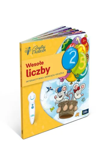 Czytaj z Albikiem. Weso�e liczby. Interaktywna m�wi�ca ksi��ka - Lucie Krystl�kov�
