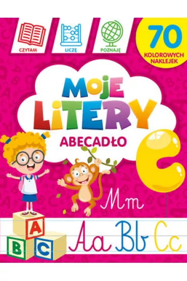 Moje litery: Abecad�o - Krzysztof Wi�niewski, Monika  Kalinowska