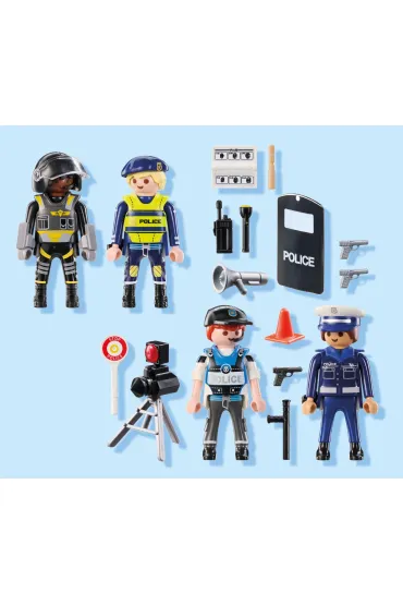 Zestaw figurek policjant�w 71730