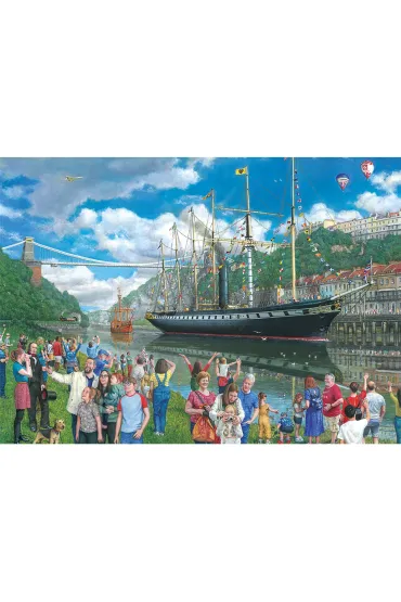 Puzzle 1000 Statek SS Great Britain 113718 Gibsons