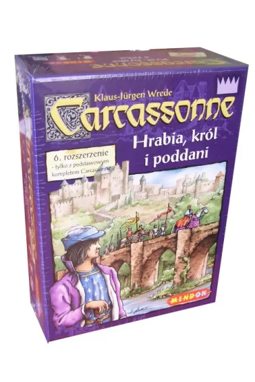 Gra planszowa. Carcassonne 6. Hrabia kr�l i rzeka (dodatek) - Klaus-J�rgen Wrede