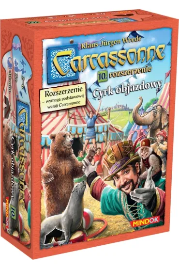 Carcassonne 10. rozszerzenie. Cyrk objazdowy - Wrede Klaus-Jurgen